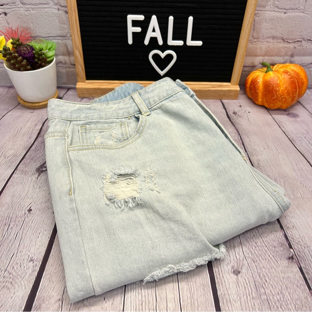 K JORDAN Distressed Jeans